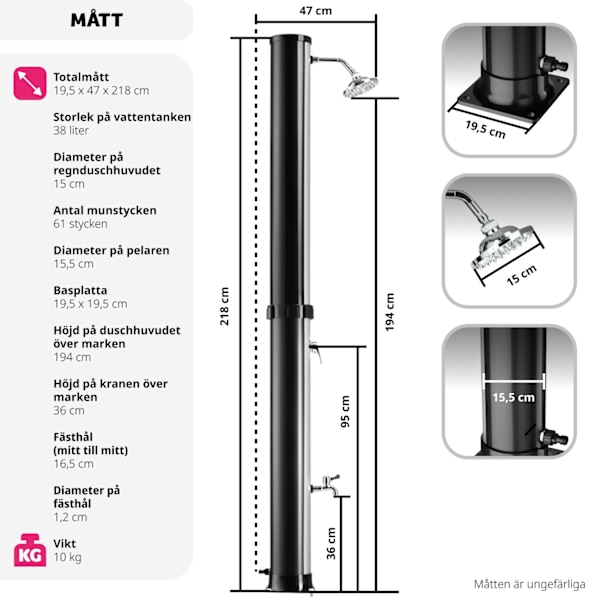 tectake Soldusch Orinoco Silver
