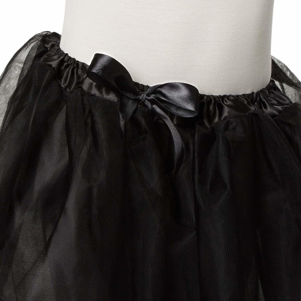 tectake Barn-ballerinakjol svart Black 116 (5-6y)