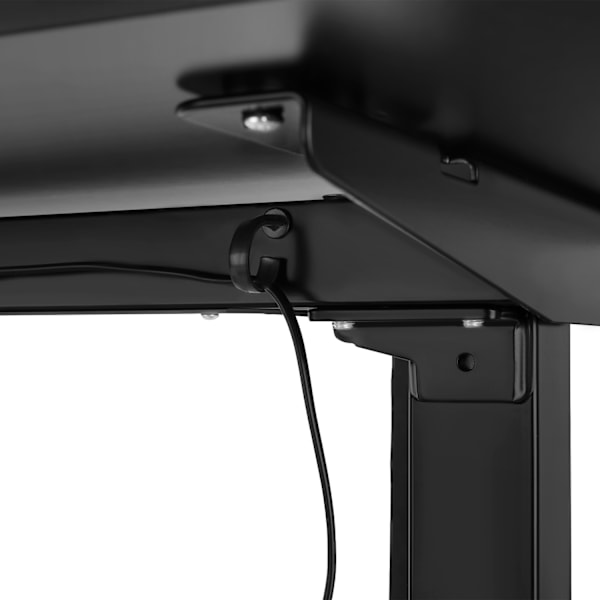 tectake Elektriskt höj- och sänkbart skrivbord Skadi Svart