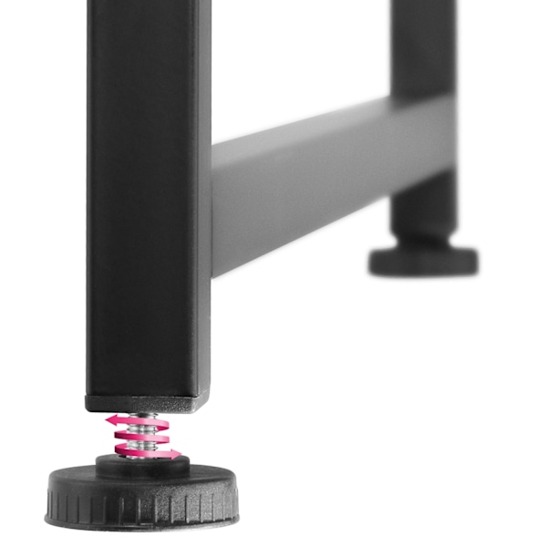 tectake Skrivbord Hershey Ljusbrun