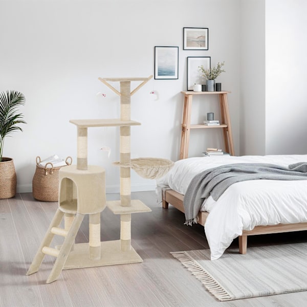 tectake Klösträd Dominik Beige