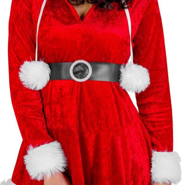 tectake Julklänning Mrs. Santa Claus Red S