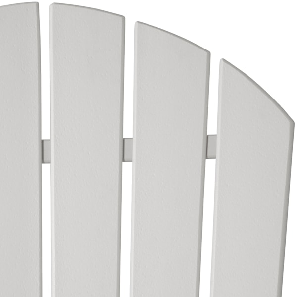 tectake Trädgårdsstol i Adirondack design Vit