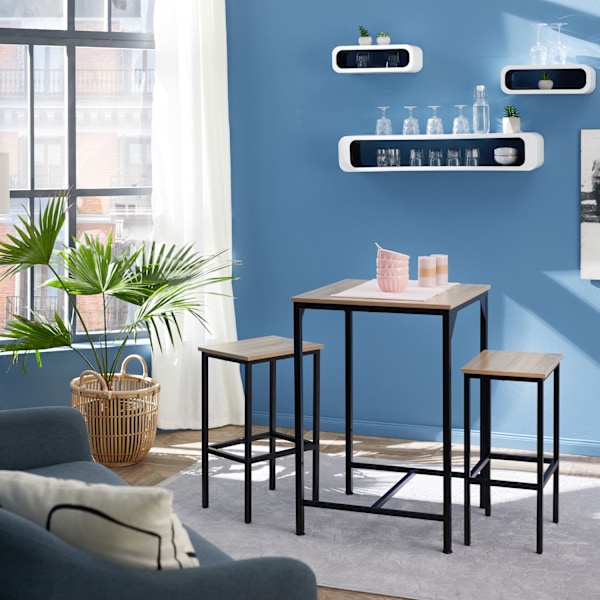 tectake Barset Iverness Ljusbrun