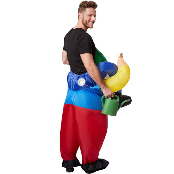 tectake Uppblåsbar ridande dräkt Tomte multifärg