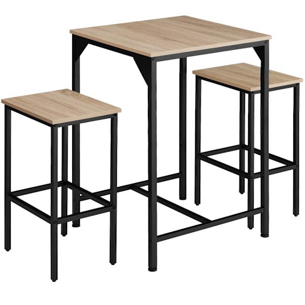 tectake Barset Iverness Ljusbrun