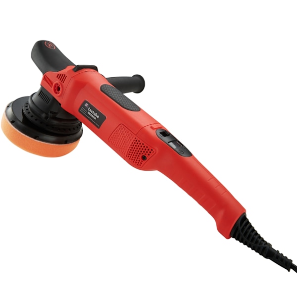 tectake Polermaskin Excenter K7250B - 16 delar inkl. polermedel Röd