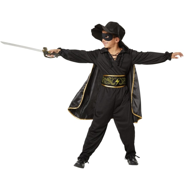 tectake Zorro Black 128 (7-8y)
