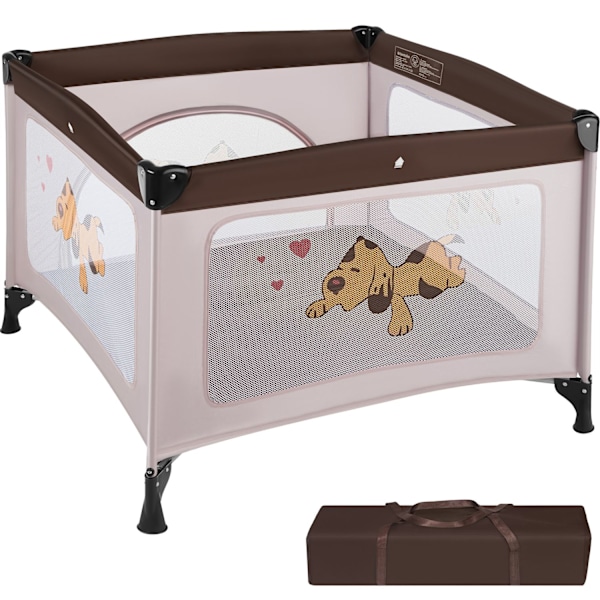 tectake Lekhage Tommy Junior 105x105x78cm Brun