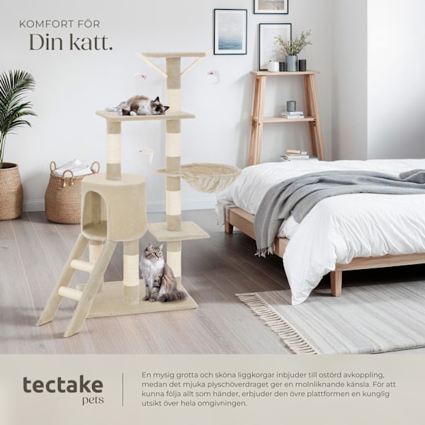 tectake Klösträd Dominik Beige