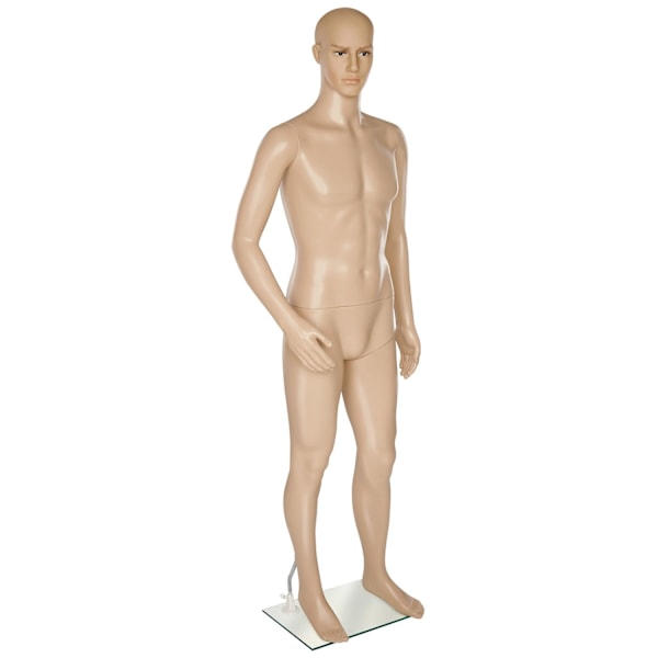 tectake Skyltdocka - man Beige