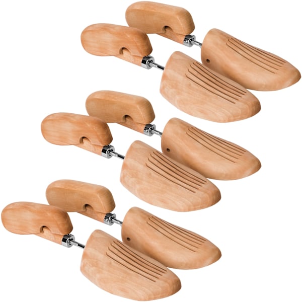 tectake 3-par Skoblock - 39-41 Brun