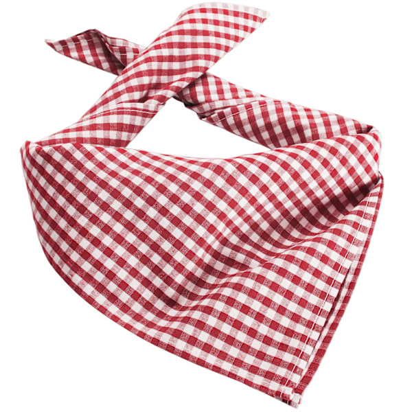 tectake Traditionell scarf (rutig) Vit