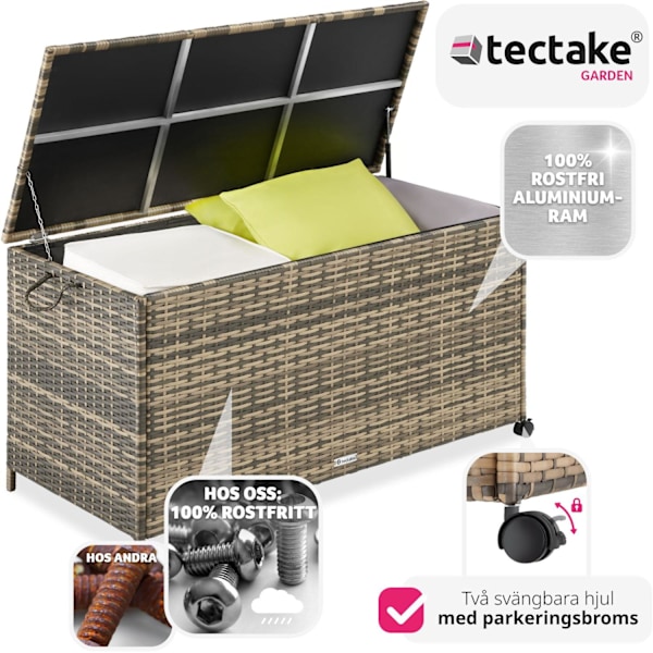 tectake Dynbox i konstrotting Natur