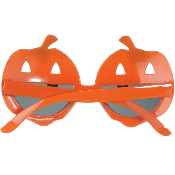 tectake Halloween roliga glasögon skrattande pumpor Orange