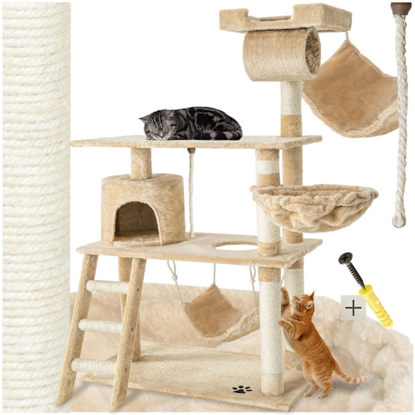 tectake Katt klösträd, Martin Beige