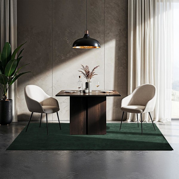 Kortluggig matta Soft Zone - grön, 120 x 170 cm Grön