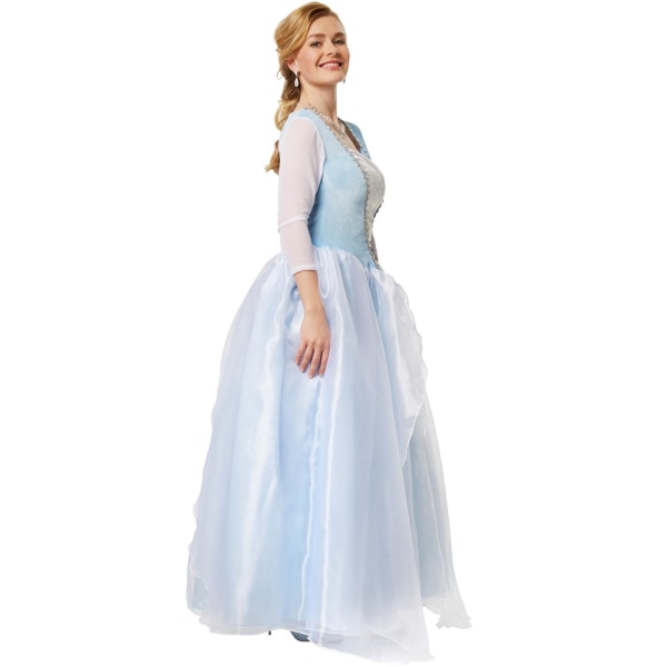 tectake Elegant prinsessklänning Cinderella White S