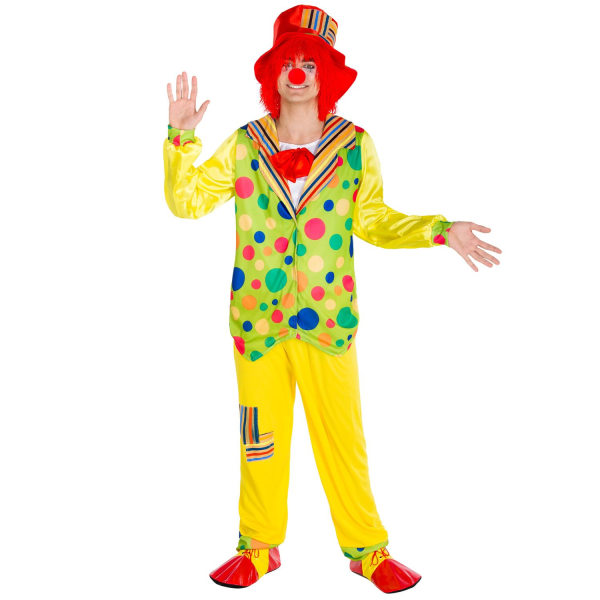tectake Clowndräkt Pipetto Yellow M