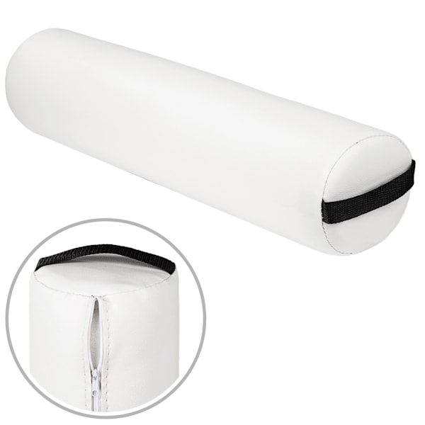 tectake Pall + 2 massagerullar Vit