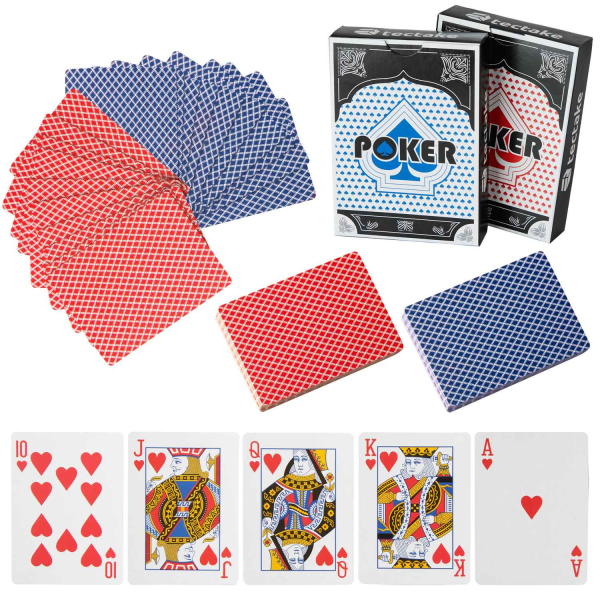 tectake Pokerset -  500 delar Silver