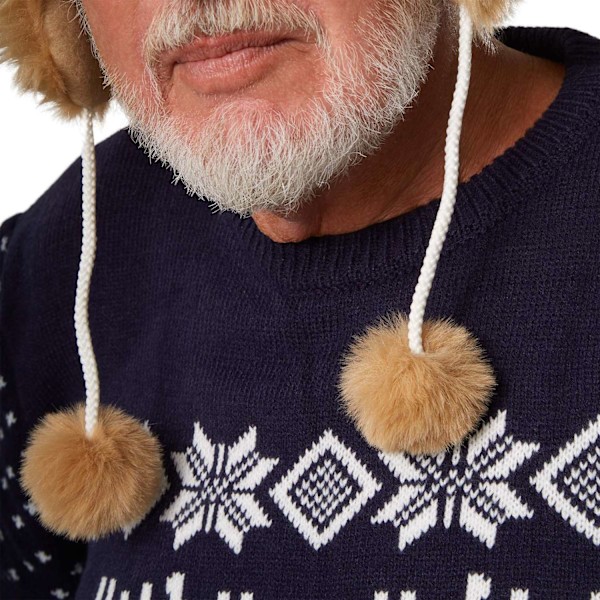 tectake Mjuk mössa med renmotiv Brun
