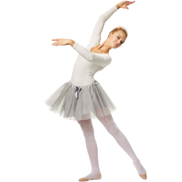 tectake Ballerinakjol grå Grey S/M