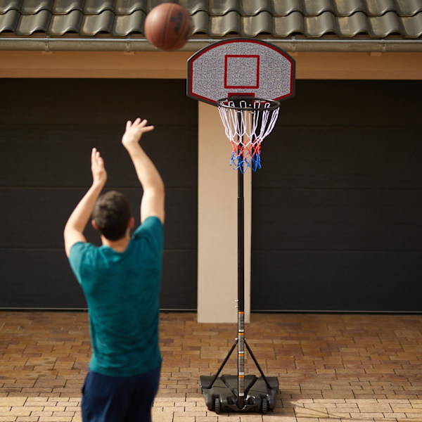 tectake Basketkorg Harlem Svart