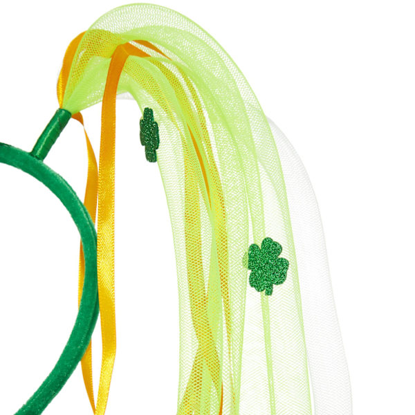 tectake St. Patrick’s Day huvudbonad slangar och band Grön