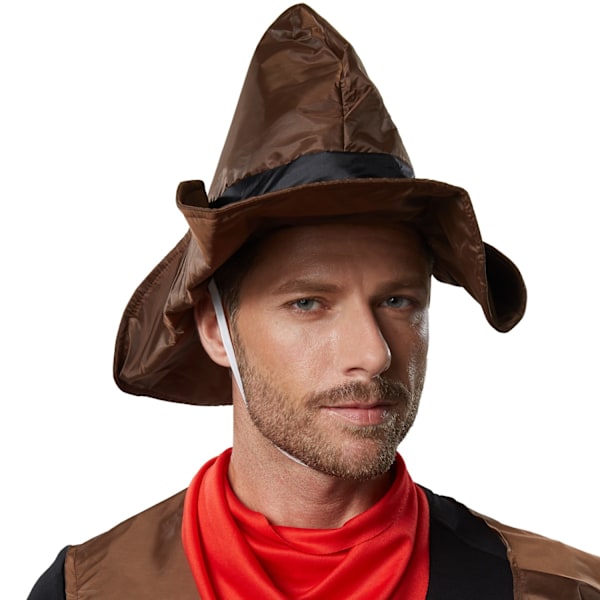 tectake Uppblåsbar cowboy Brun