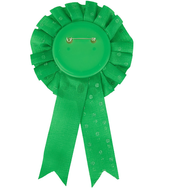 tectake St. Patrick’s Day brosch med text Grön