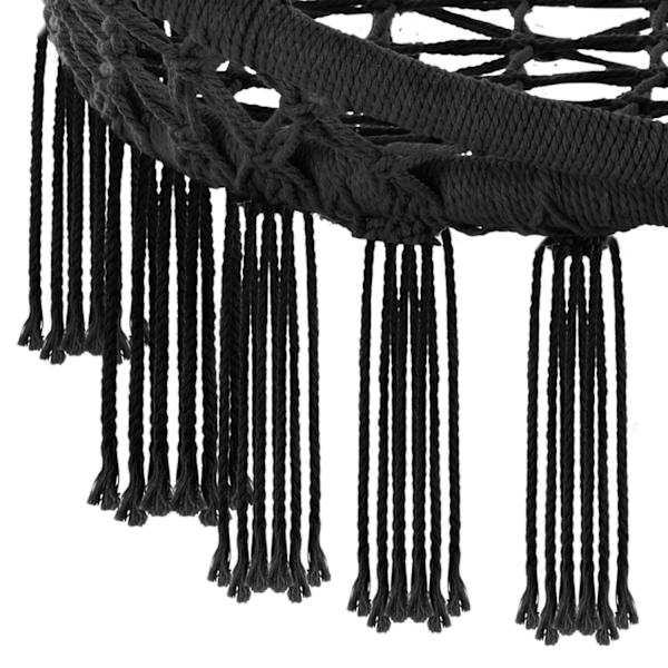 tectake Hängstol Grazia Svart