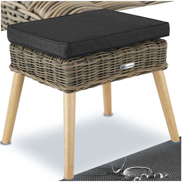 tectake Pall i rotting Vibo 150 kg Natur