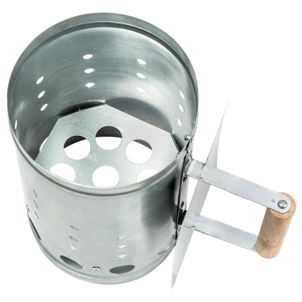 tectake Grilltändare med värmeskydd Silver