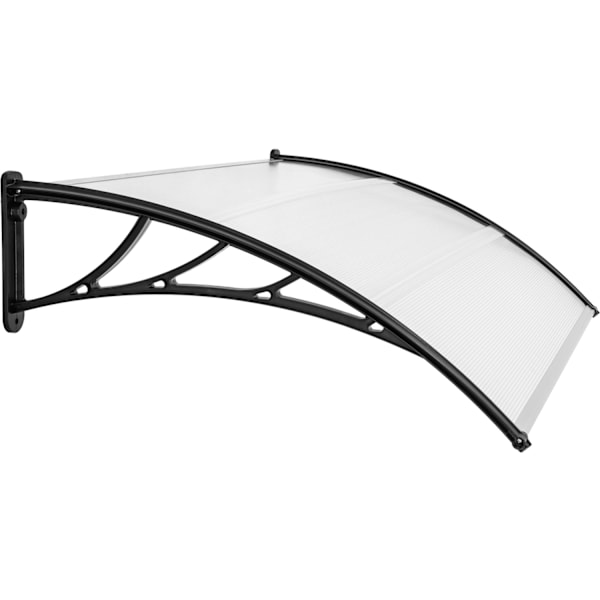 tectake Entrétak transparent - 150 cm Transparent