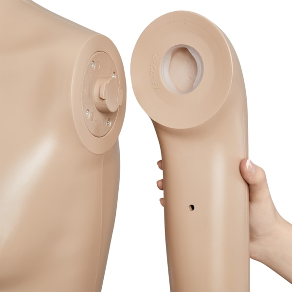 tectake Skyltdocka - man Beige