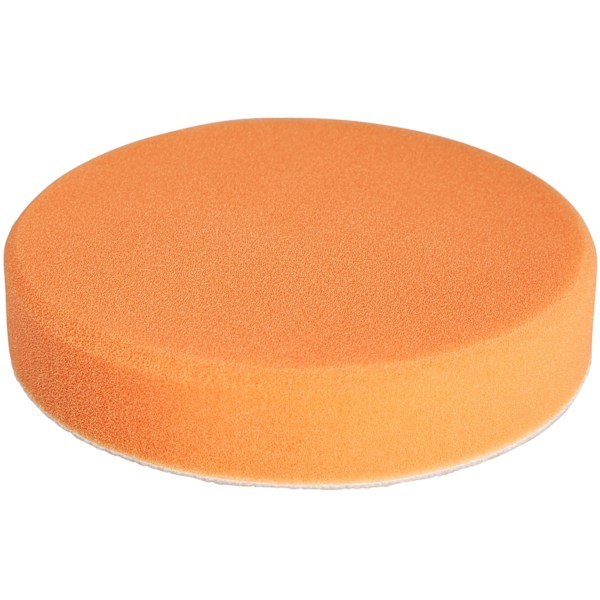 tectake 5 polersvampar 150 mm medium inkl polerkudde 150 mm Orange