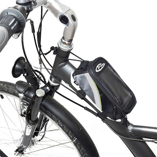 tectake Cykelväska för smartphones - 20 x 9,5 x 10 cm multifärg