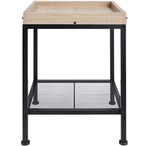 tectake Sängbord Rochester Ljusbrun