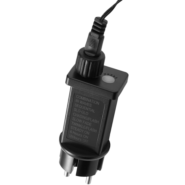 tectake Ljuskedja jul med 8 funktioner - 200 Grön