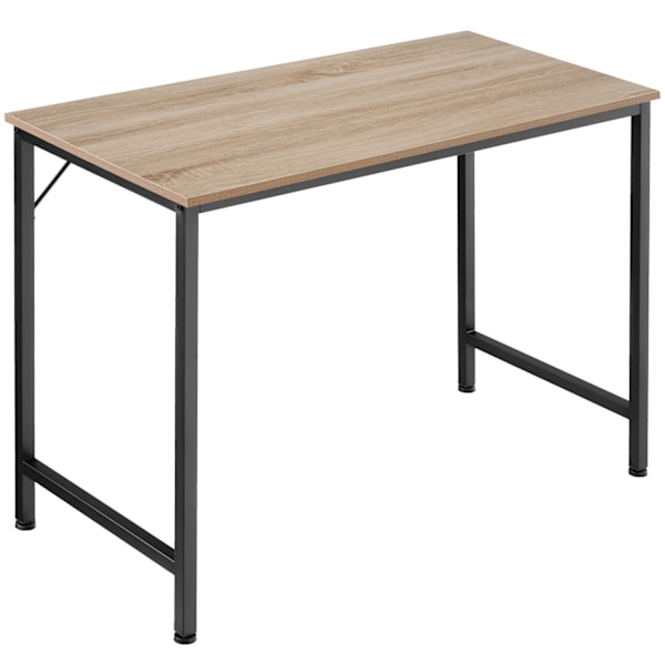 tectake Skrivbord Jenkins -  100 cm Ljusbrun