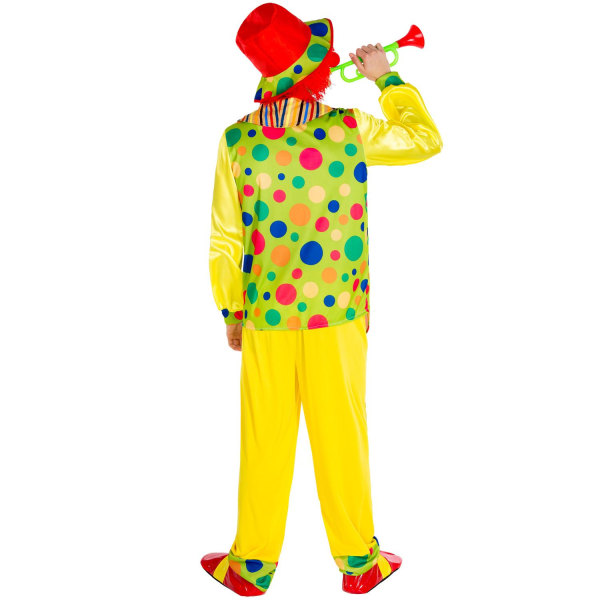 tectake Clowndräkt Pipetto Yellow XXL