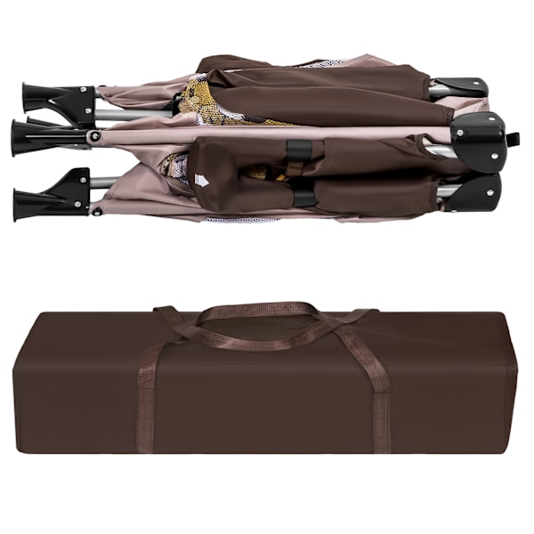 tectake Lekhage Tommy Junior 105x105x78cm Brun