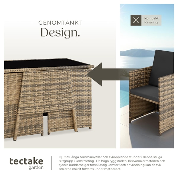 tectake Liten matgrupp Lausanne i konstrotting Natur