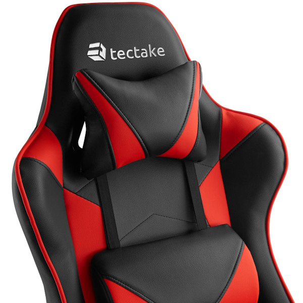 tectake Premium Gamingstol Twink Röd