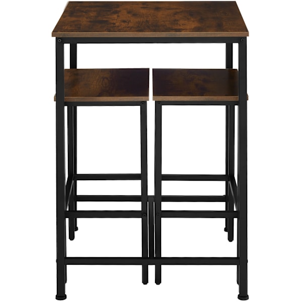 tectake Barset Iverness Mörkbrun