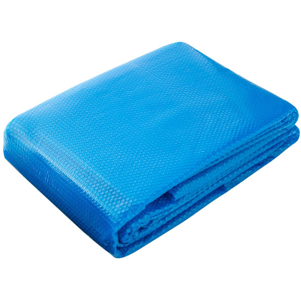 tectake Poolskydd rektangulär - 274 x 549 cm Blå