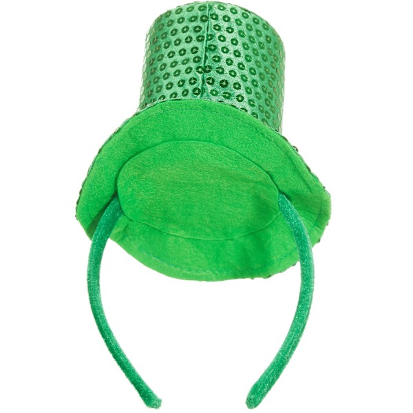 tectake St. Patrick’s Day minicylinderhatt grön klöver Grön