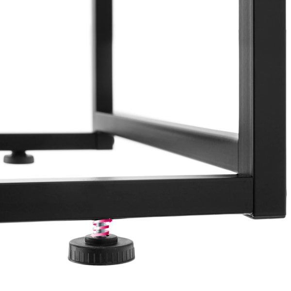 tectake Kilkenny avlastningsbord 100x41x80,5cm Mörkbrun