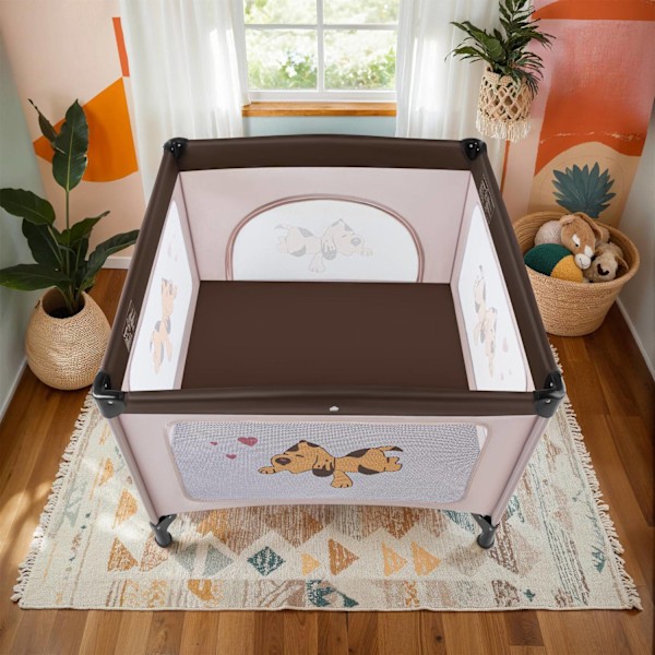 tectake Lekhage Tommy Junior 105x105x78cm Brun